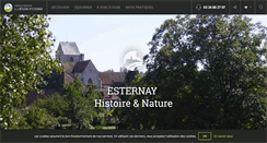 Desktop Screenshot of esternay-tourisme.fr